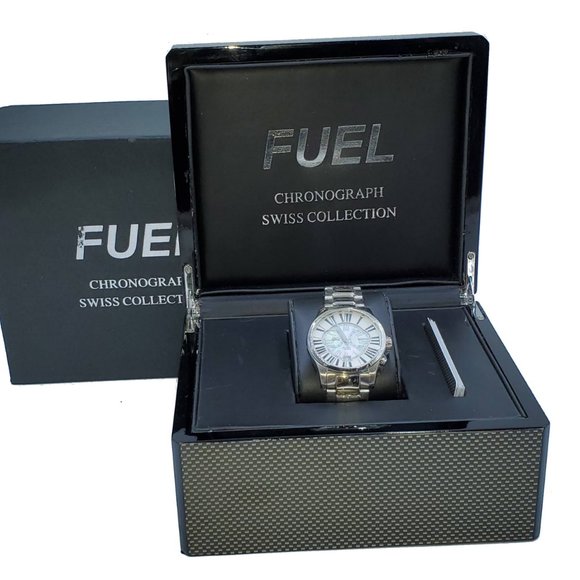 Fuel Men's Chronograph Swiss Watch - Picture 3 of 6